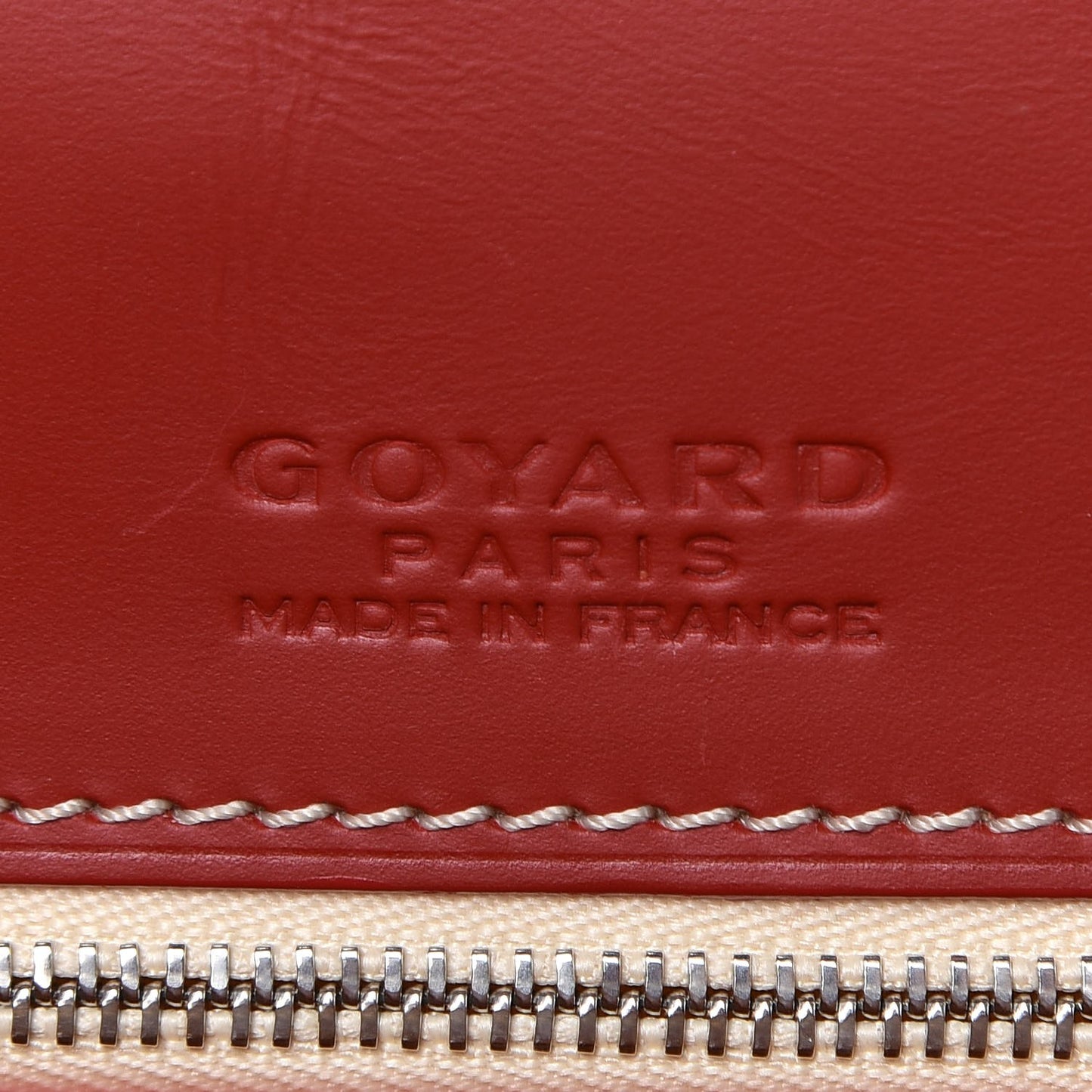 Goyardine Belvedere MM Messenger Bag Red