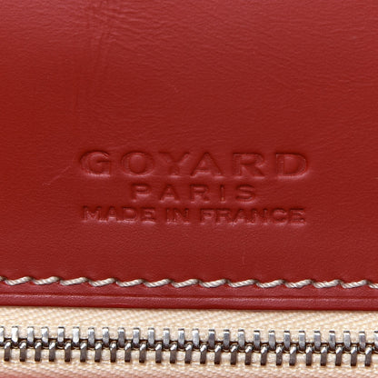 Goyard Goyardine Belvedere MM Messenger Bag Red 6 of 7