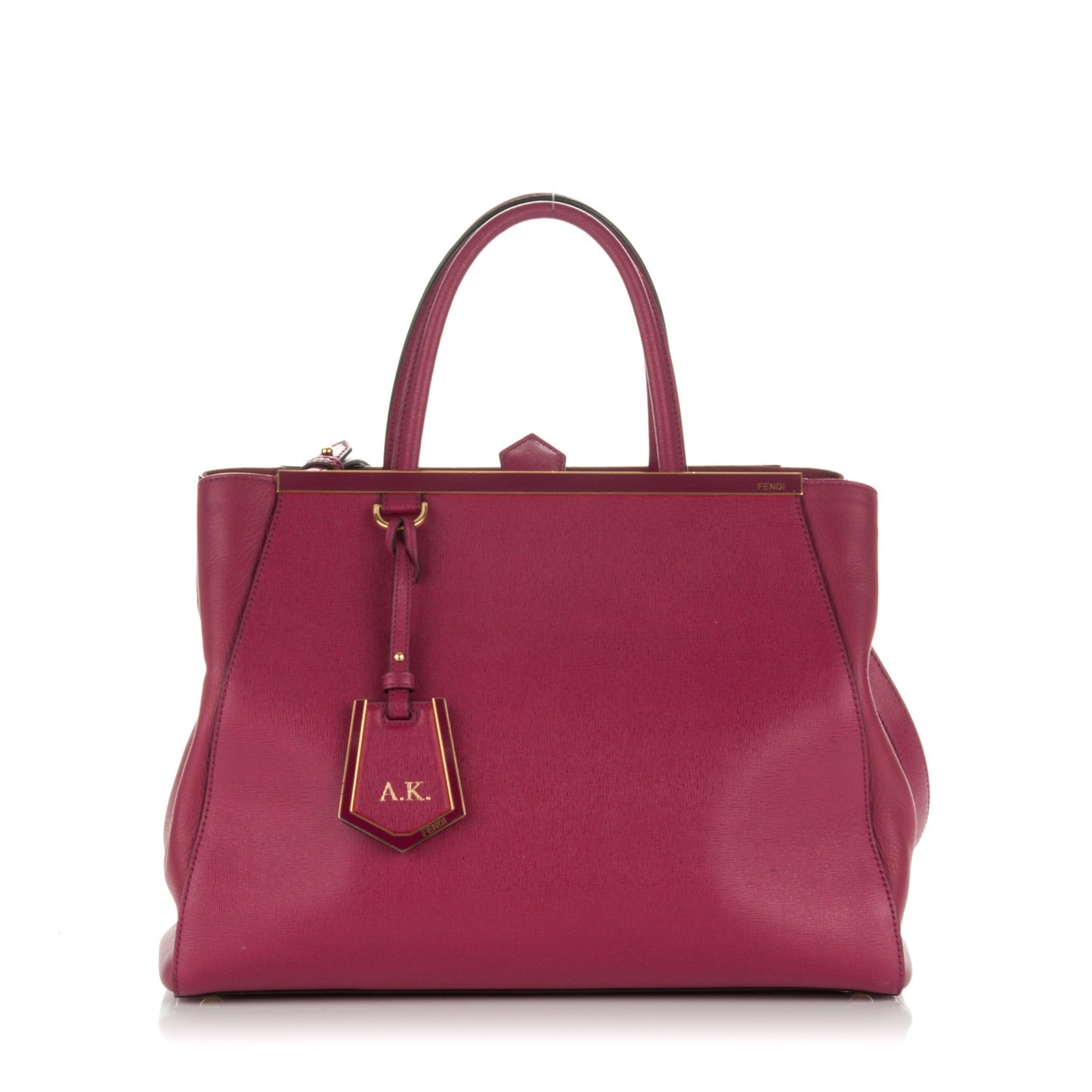 Vitello Elite Flamingo Regular 2Jours Tote Amarena
