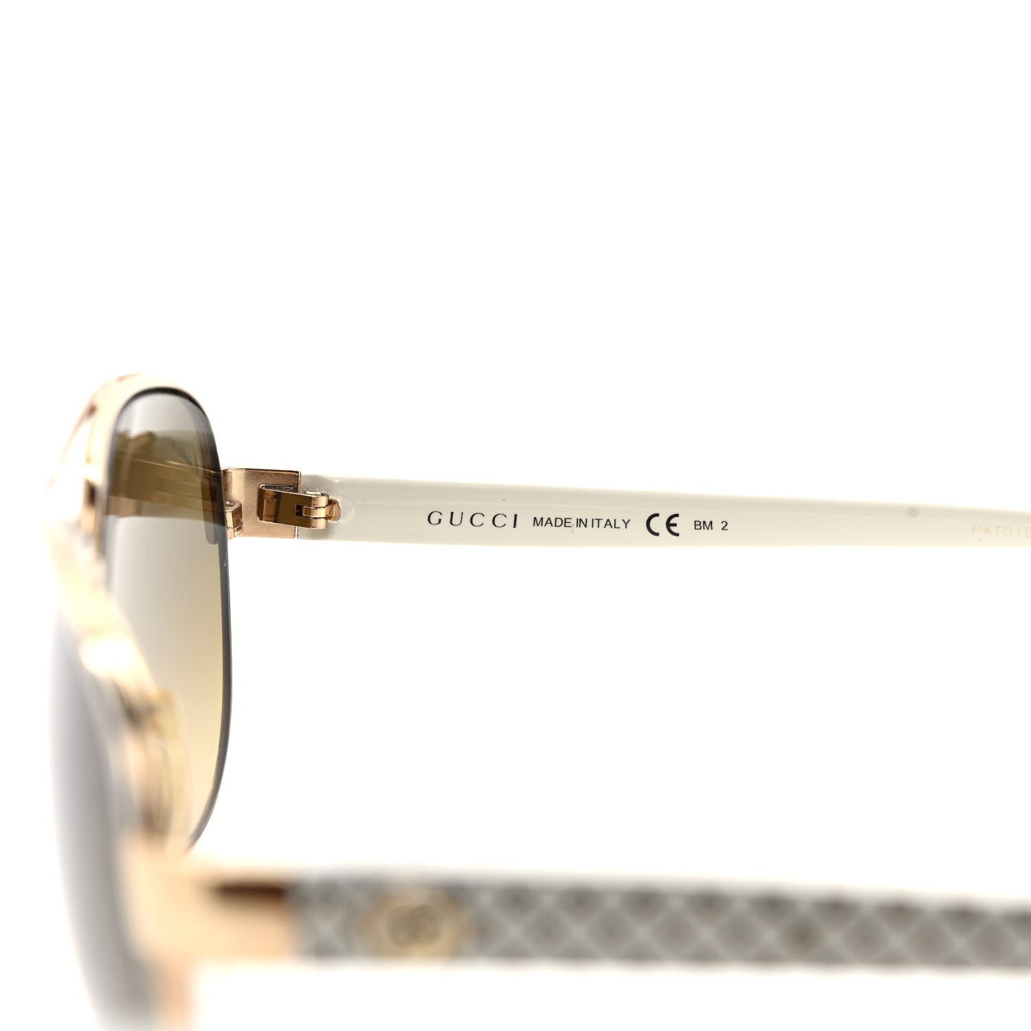 Gucci Aviator Sunglasses GG 4239/S White Gold 6 of 8