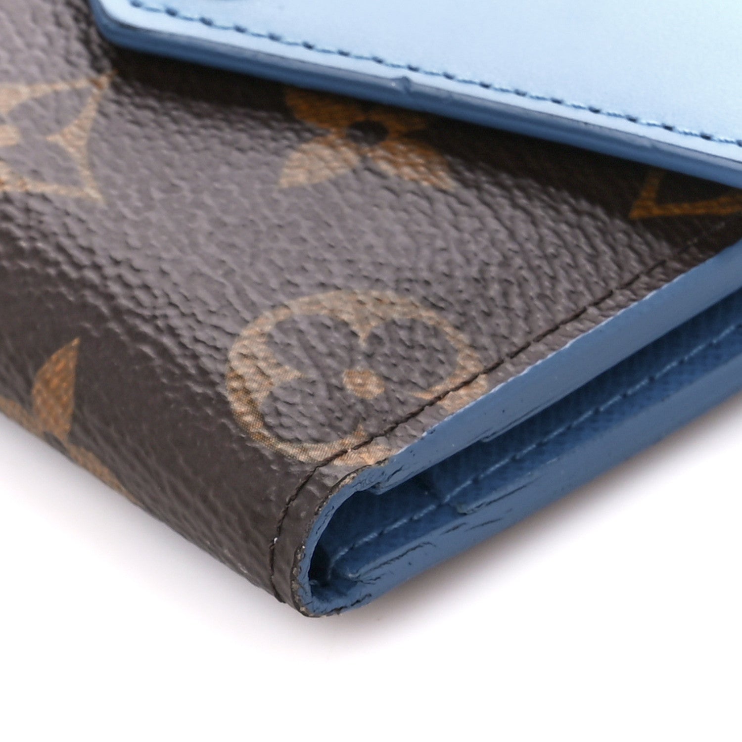 Louis Vuitton Monogram Zoe Wallet Blue Jean 10 of 10