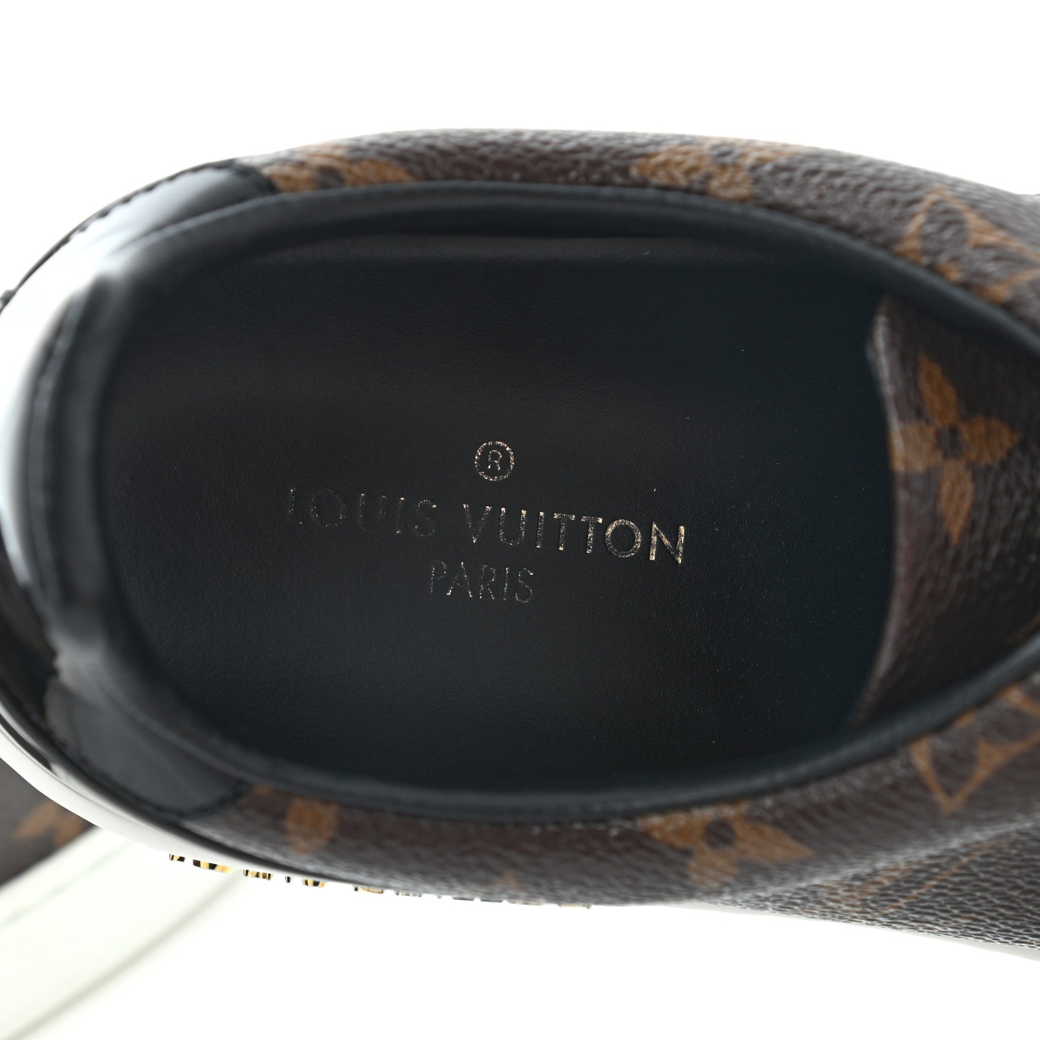 Louis Vuitton Patent Monogram Frontrow Sneakers 38.5 6 of 11
