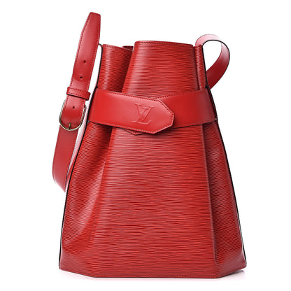 Louis Vuitton Epi Sac D'Epaule GM Castillan Red 1 of 10