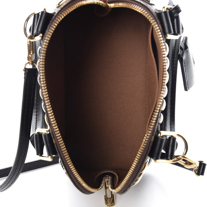 Louis Vuitton Monogram Macassar Studded Alma BB 5 of 7