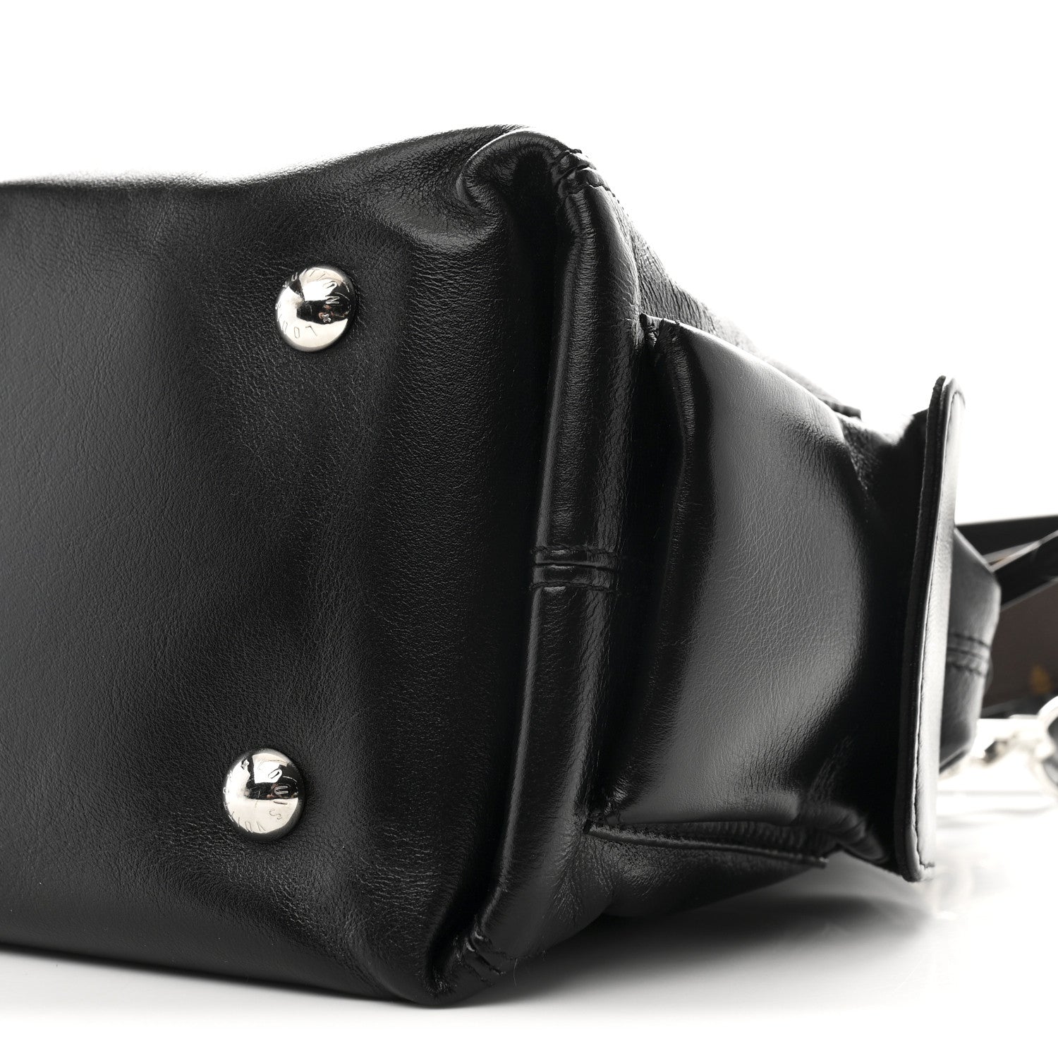 Louis Vuitton Lambskin CarryAll Cargo Vibe PM Black 9 of 9