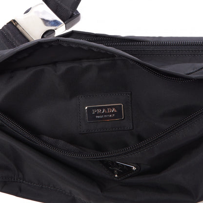 Prada Tessuto Nylon Montagna Belt Bag Black 8 of 9