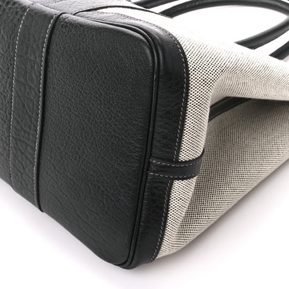 Hermes Toile Buffle Skipper Garden Party 36 MM Tote Black 10 of 10