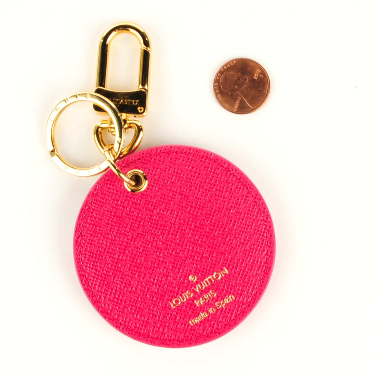 Damier Ebene Illustre Posies Bag Charm