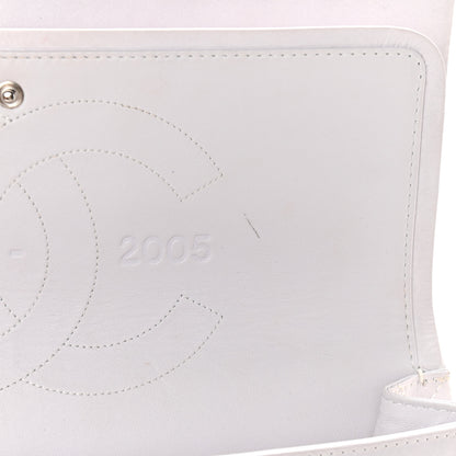 Chanel Aged Calfskin Quilted 50th Anniversary 2.55 Reissue 227 Flap White 12 of 14