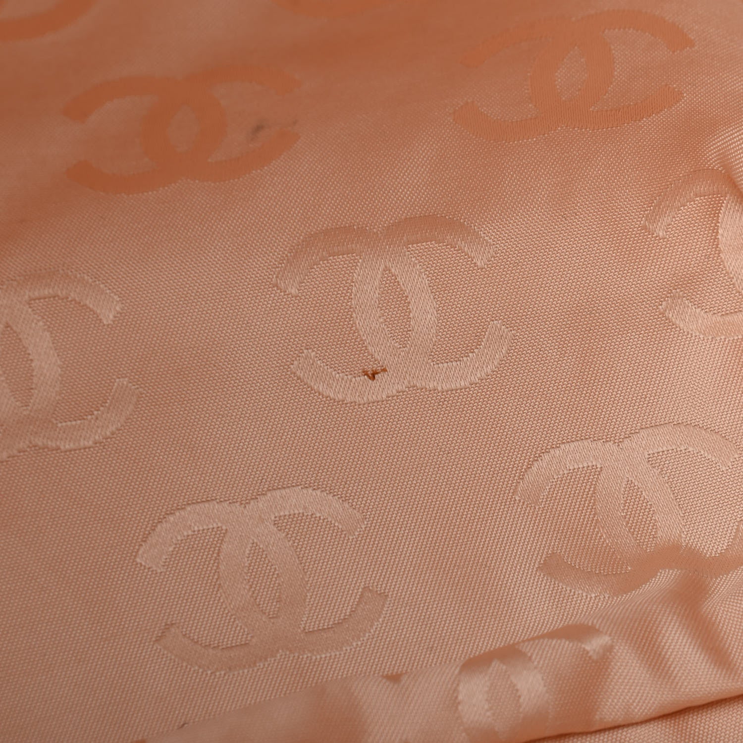 Chanel Straw Raffia Tote Pink 10 of 13