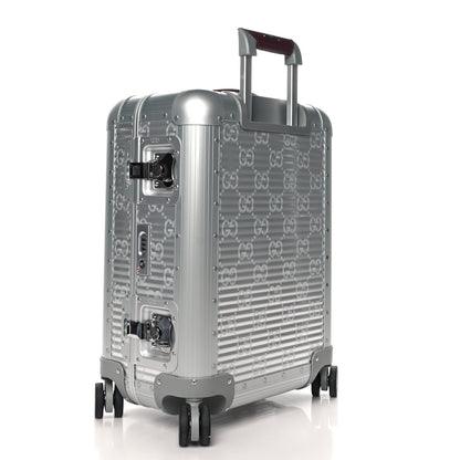 Gucci Aluminum GG Monogram Porter Cabin Plus Trolley Rosso 3 of 10