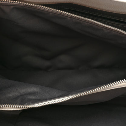 Chanel Caviar Quilted XL Grand Shopping Tote GST White 6 of 27