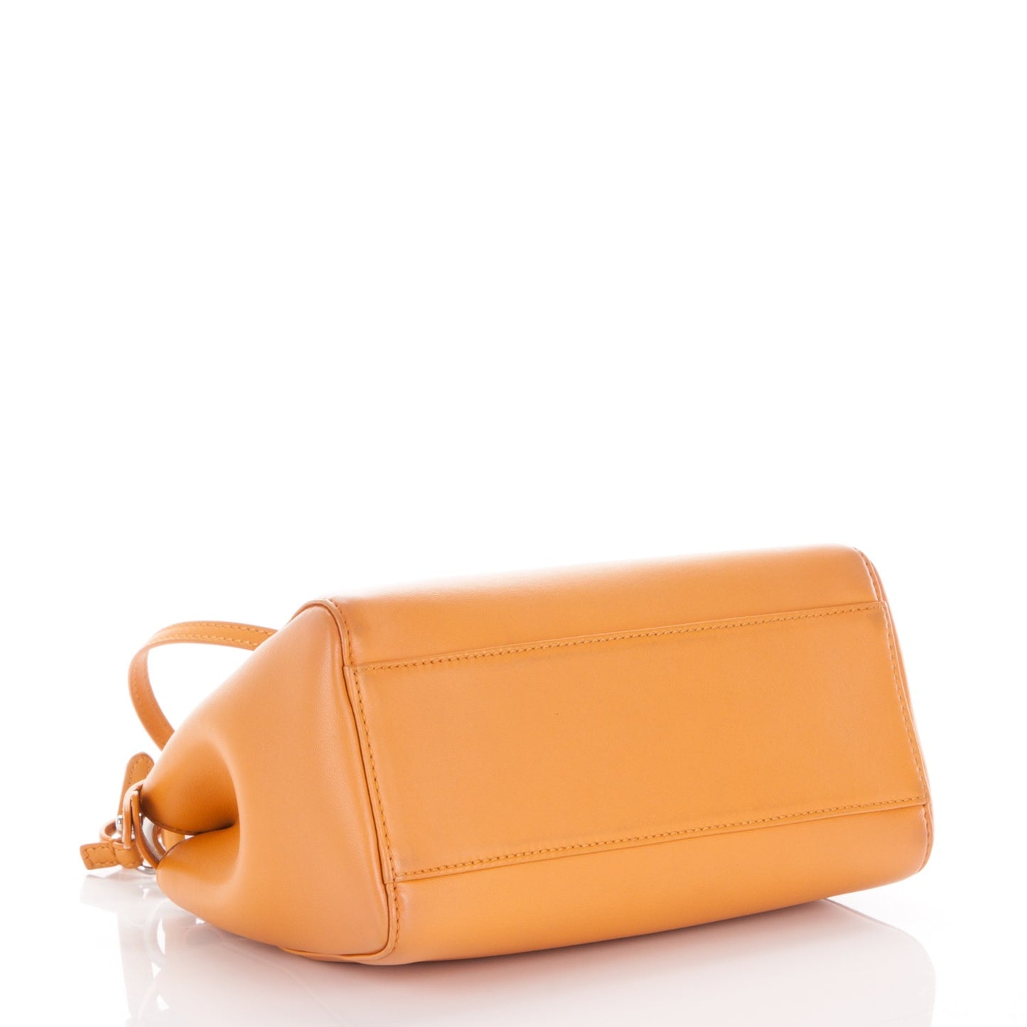 Nappa Mini Peekaboo Iconic Satchel Giallo Syrup
