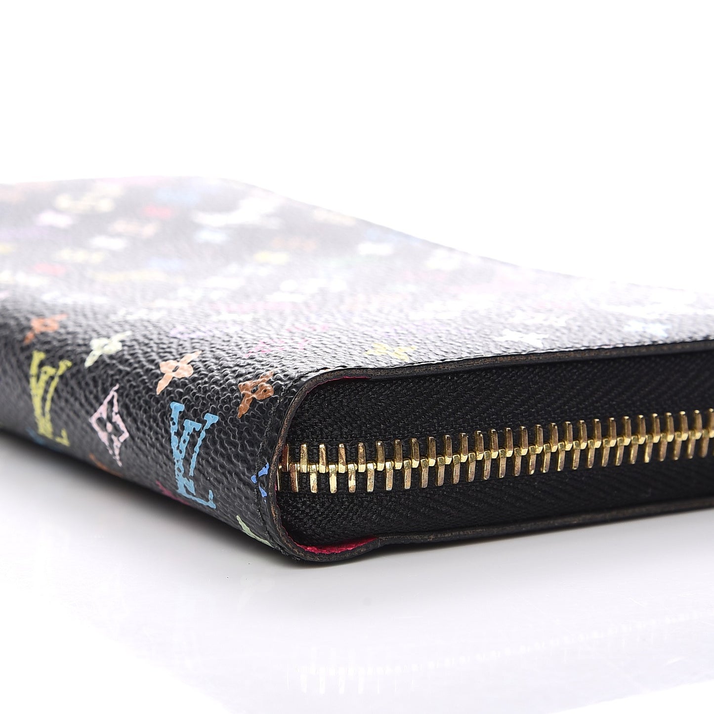 Monogram Multicolor Zippy Wallet Black Grenade