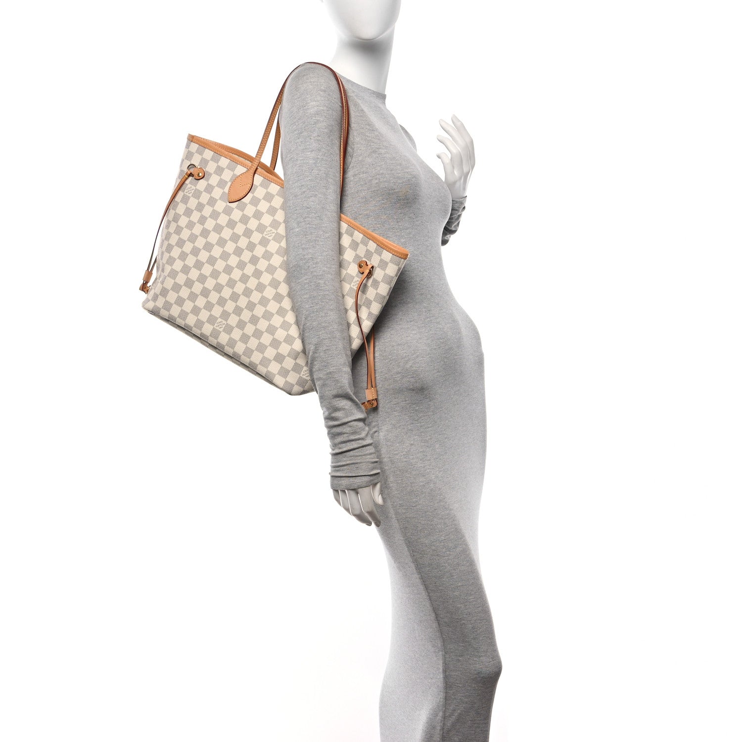 Louis Vuitton Damier Azur Neo Neverfull MM 2 of 11