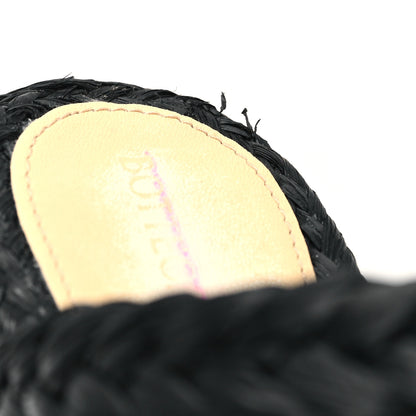 Bottega Veneta Trinity Weave Canalazzo Sandals 40 Black 9 of 9