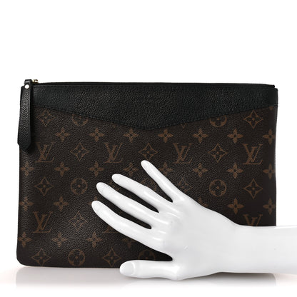 Louis Vuitton Monogram Daily Pouch Black 2 of 8