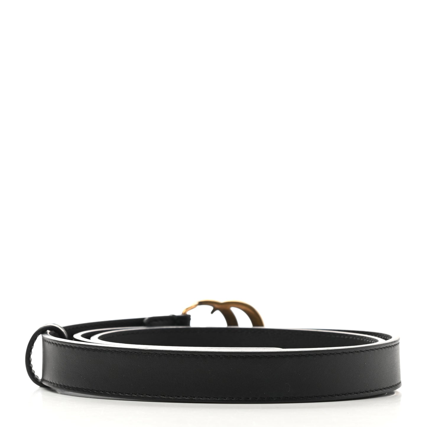 Calfskin Double G 20mm Belt 85 34 Black