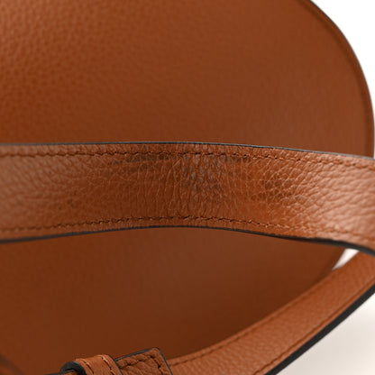 Chloe Grained Calfskin Small Marcie Saddle Bag Tan 10 of 10