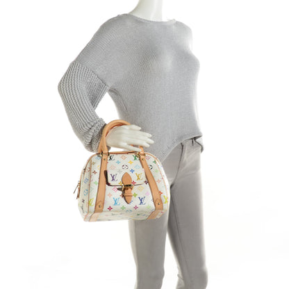 Louis Vuitton Monogram Multicolor Priscilla White 2 of 7