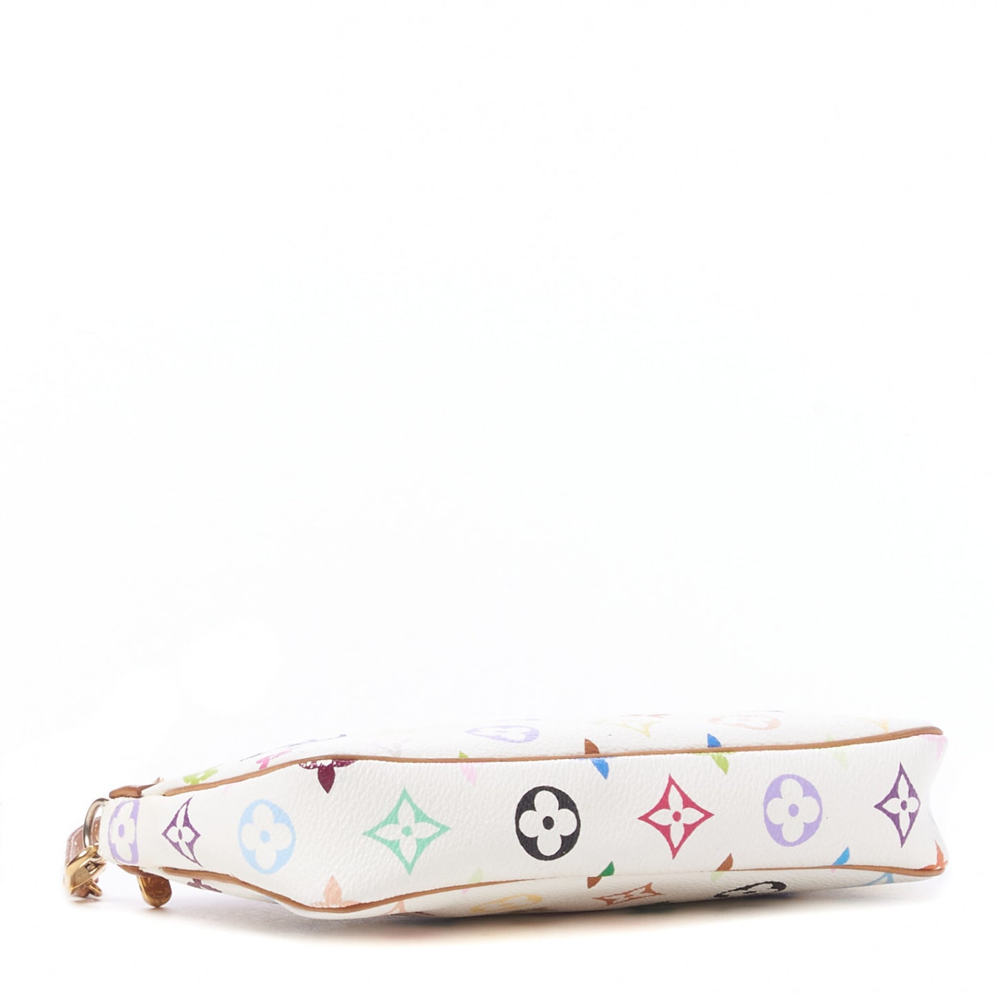 Monogram Multicolor Pochette Accessories White