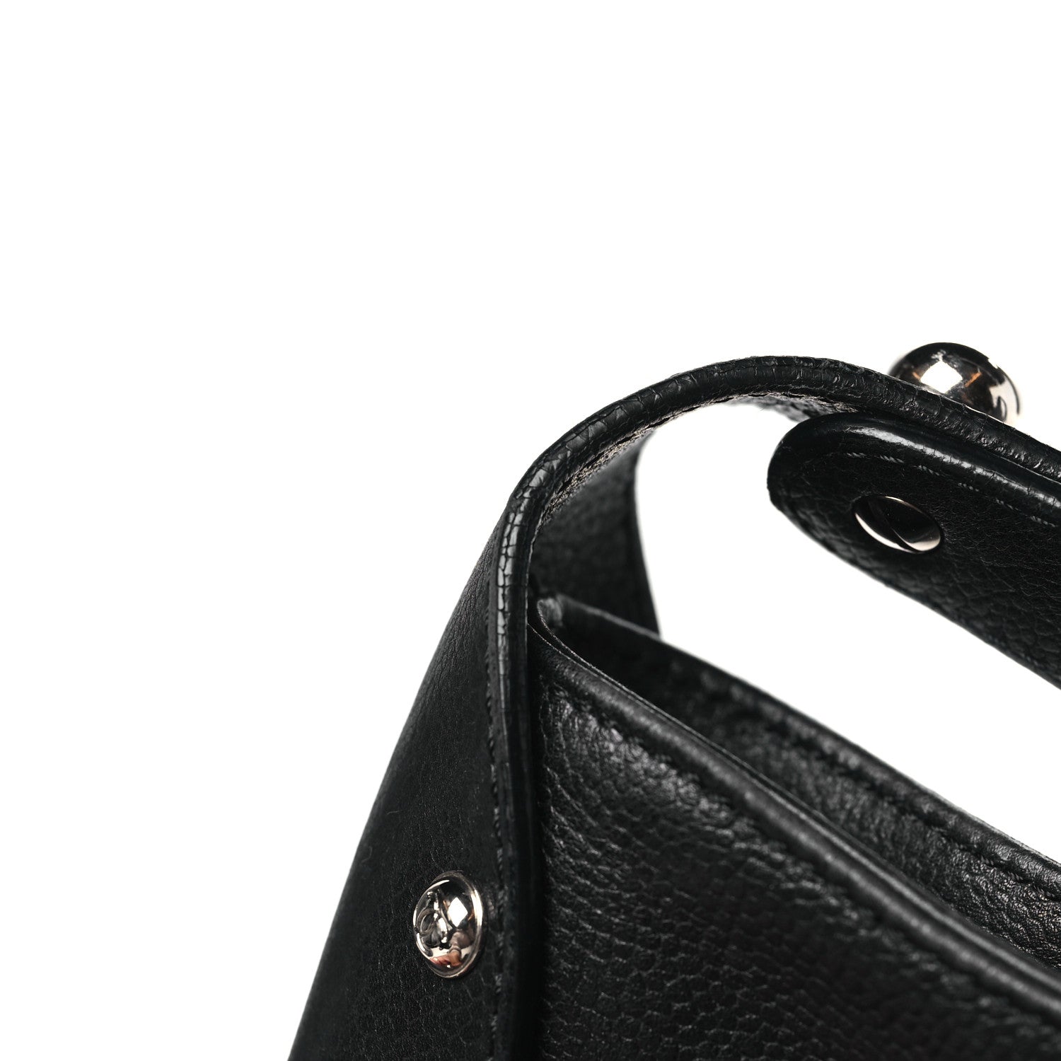 Chanel Caviar Stitched Pocket In The City Hobo Black 12 of 14