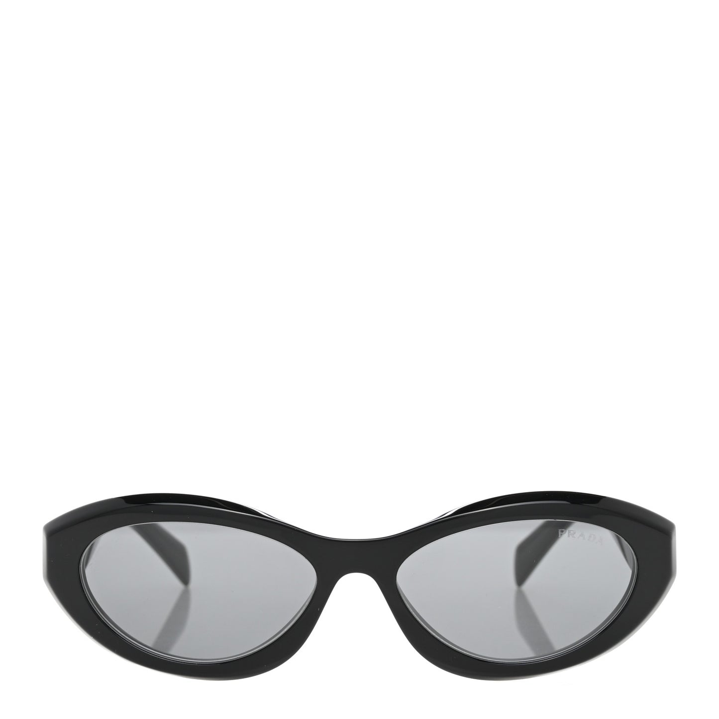 Acetate Oval Sunglasses SPR 26Z Black