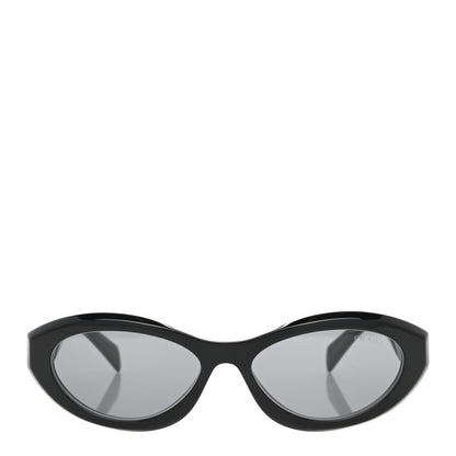 Prada Acetate Oval Sunglasses SPR 26Z Black 2 of 8