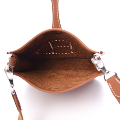 Hermes Taurillon Clemence Evelyne TPM Gold 4 of 10