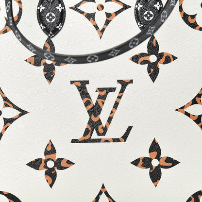 Louis Vuitton Monogram Giant Jungle Onthego GM Ivory 13 of 13