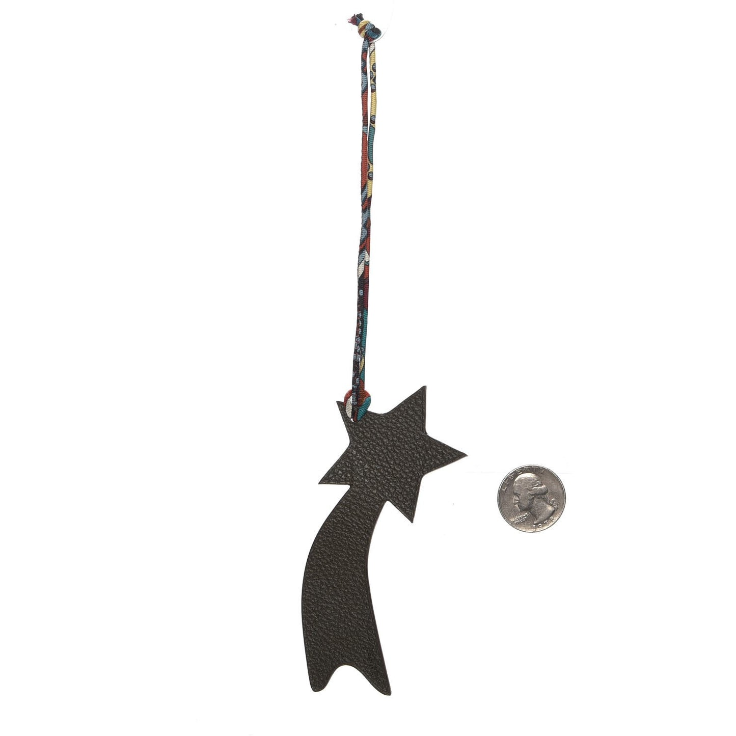 Togo Epsom Petit H Shooting Star Bag Charm Vert de Gris Bleu Electrique