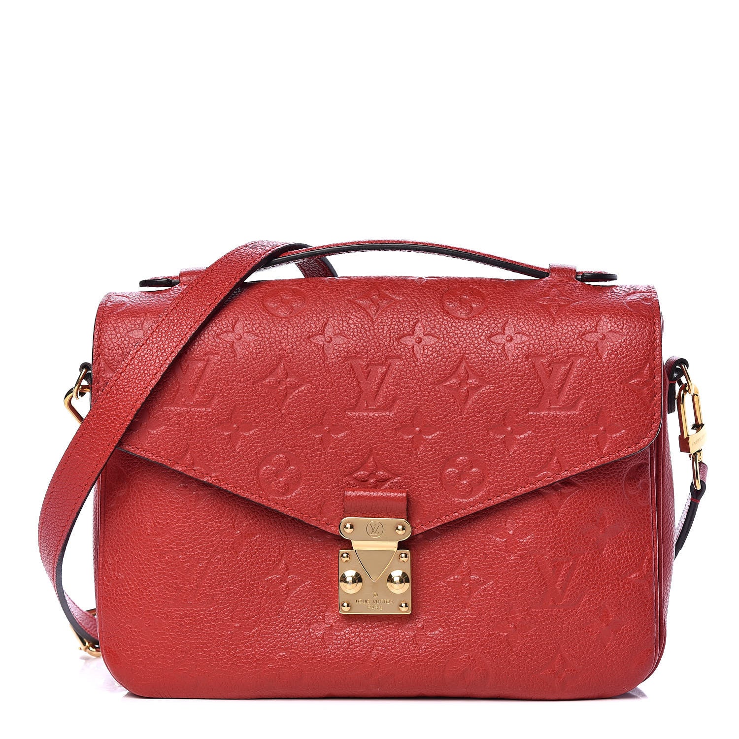 Louis Vuitton Empreinte Pochette Metis Cherry 1 of 11
