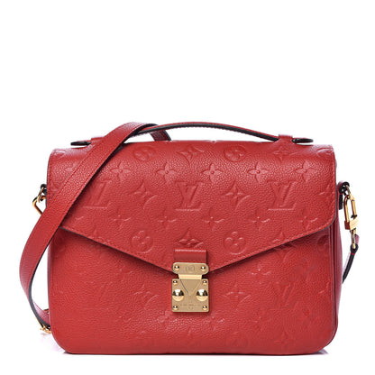 Louis Vuitton Empreinte Pochette Metis Cherry 1 of 11