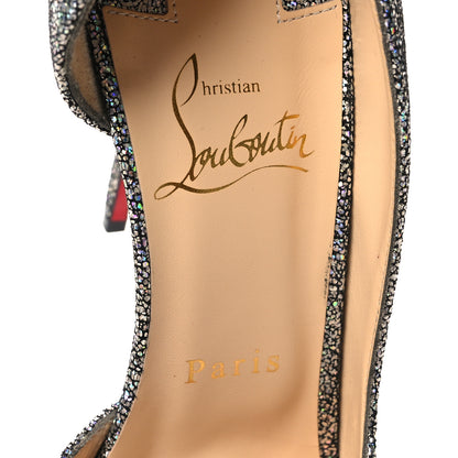 Christian Louboutin Patent Glitter Disco Ball Iriza 100 Pumps 38 Purple Pop Multicolor 7 of 7
