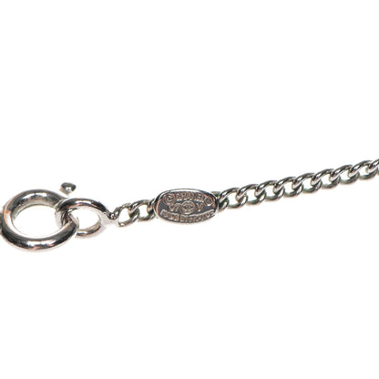 Chanel Crystal Timeless CC Necklace Silver 5 of 7