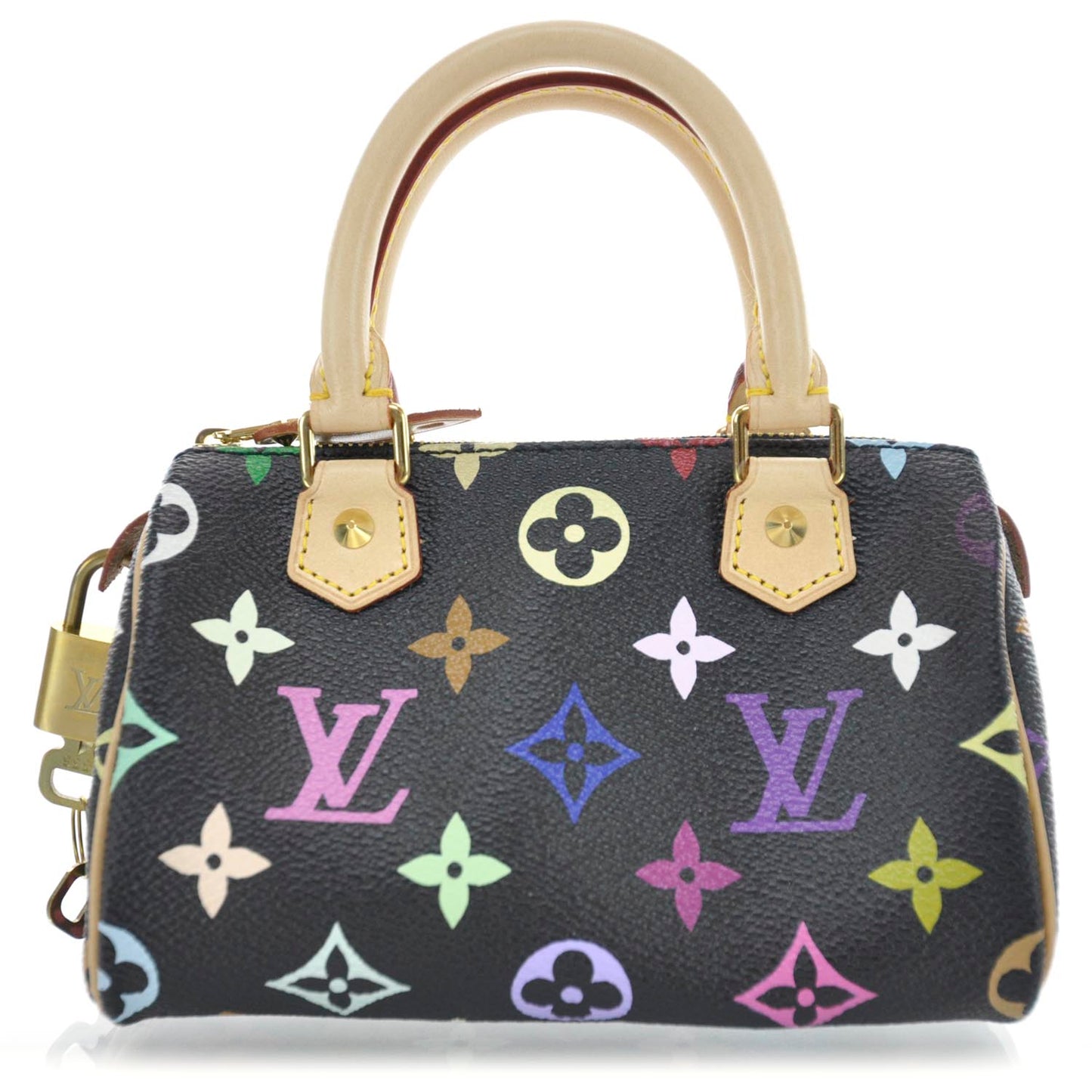 Monogram Multicolor Mini Sac HL Speedy Black