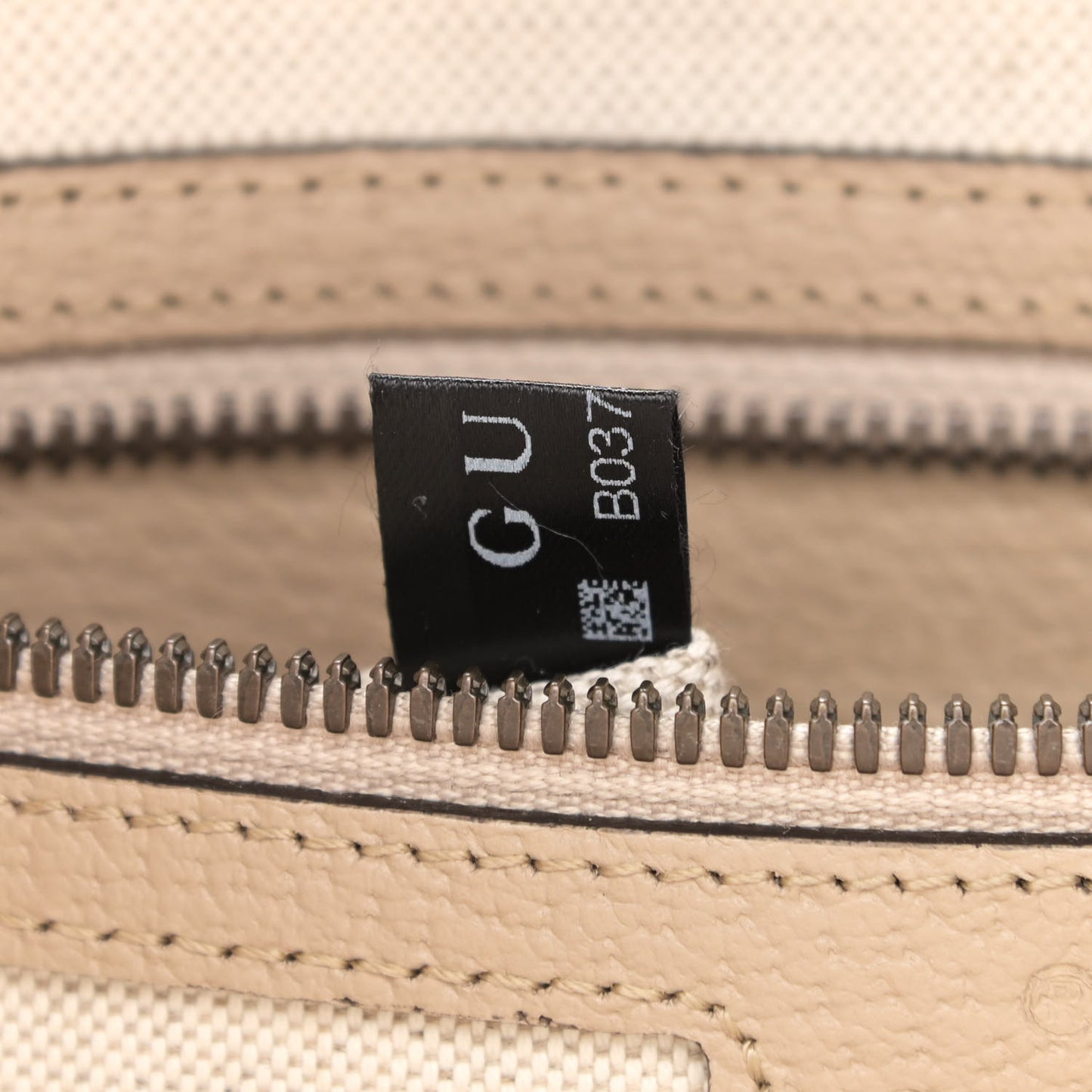 GG Supreme Monogram Textured Dollar Calfskin Web Small Ophidia Half Moon Hobo Beige Mystic White Oatmeal