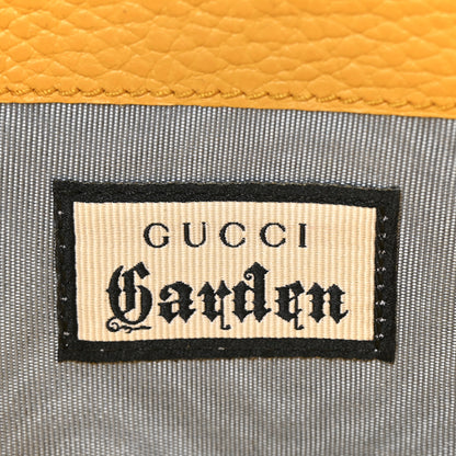 Gucci Calfskin Garden Dionysus Chain Wallet Yellow 6 of 14
