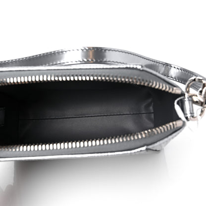 Givenchy Metallic Calfskin 4G Embossed Nano Antigona Silver 5 of 8