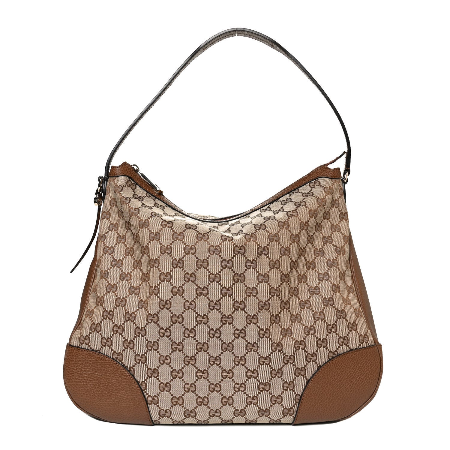Gucci Soft GG Monogram Large Margaux Hobo Brown 1 of 13