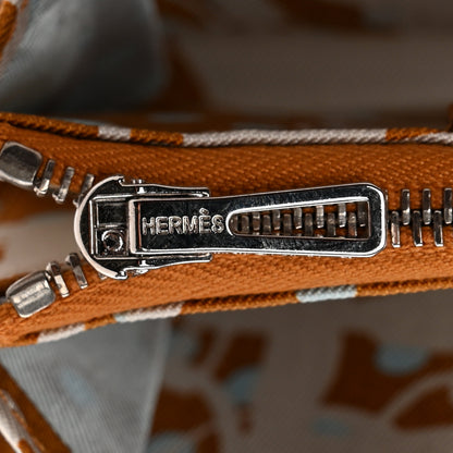 Hermes Epsom Silk'In Compact Wallet Sesame 8 of 12