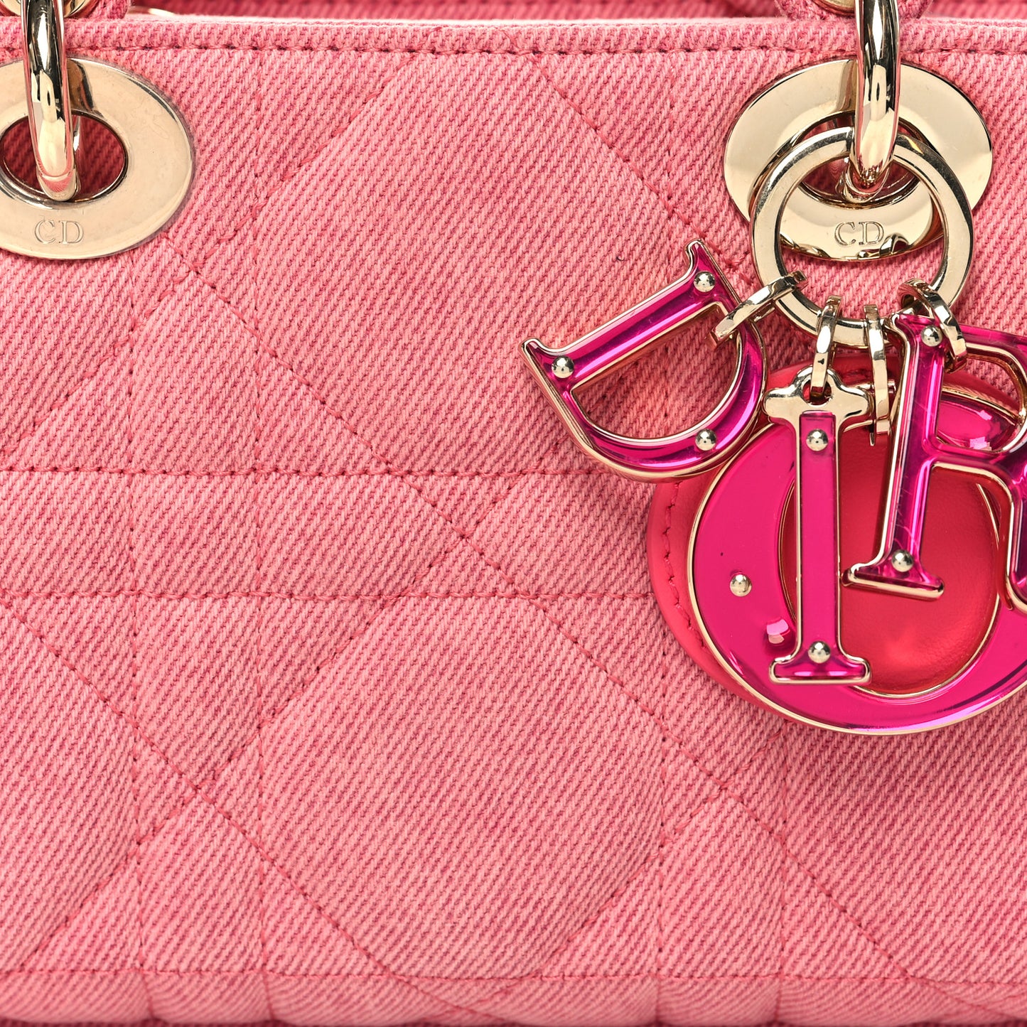 Denim Macrocannage Lady D-Joy Pink