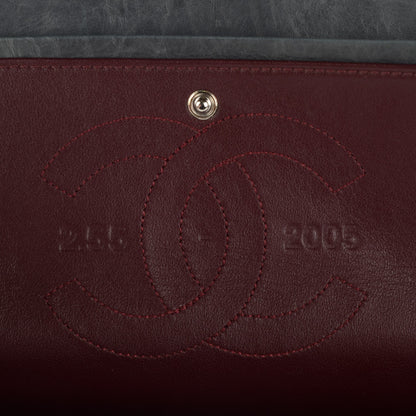 Chanel Aged Calfskin Quilted 50th Anniversary 2.55 Reissue Flap 226 Grey 6 of 9