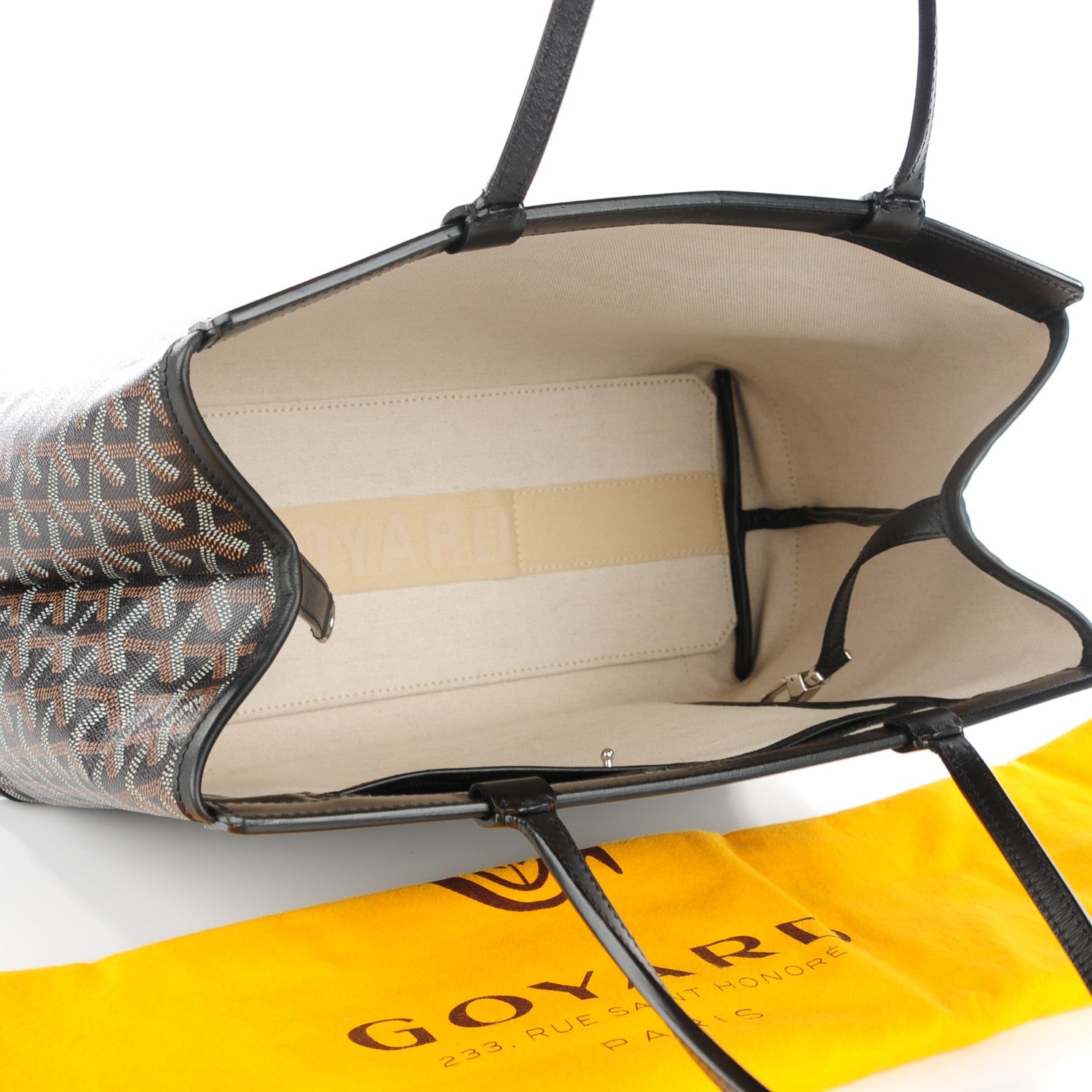 Goyard Goyardine Bellechasse PM Black 5 of 6