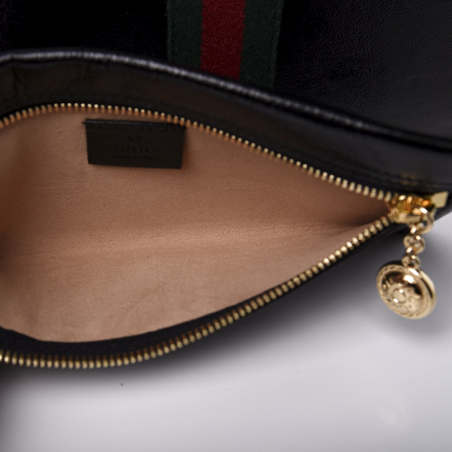 Calfskin Maxi Rajah Chain Tote Black