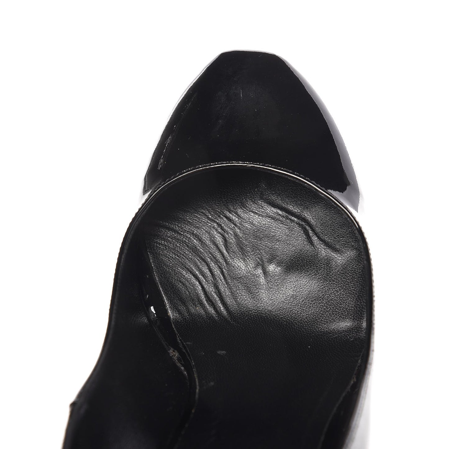 Vitello Vernice Tribtoo 80 Platform Pumps 37.5 Black