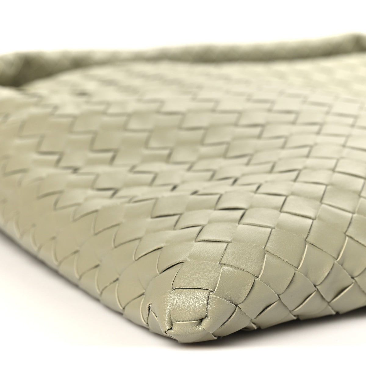 Calfskin Intrecciato Large Hop Travertine