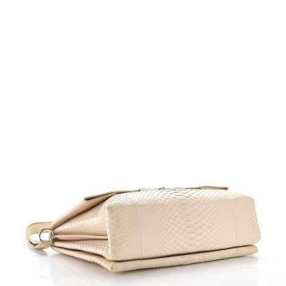 Celine Python Blade Flap Beige 4 of 15