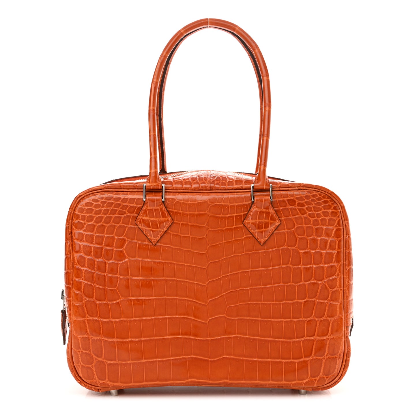 Shiny Niloticus Crocodile Plume 28 Orange