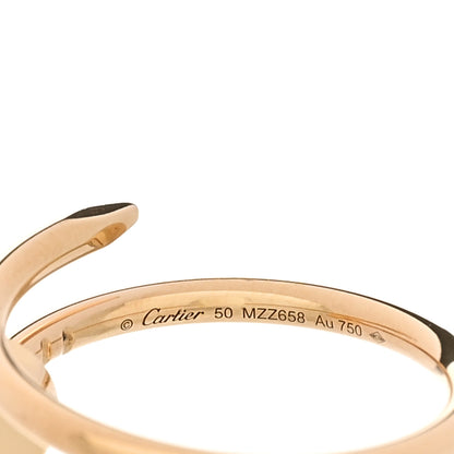 Cartier 18K Yellow Gold Small Juste Un Clou Ring 50 5.25 4 of 5